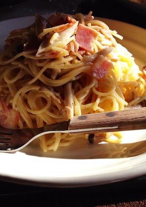 簡単♡カルボナーラ風パスタ-レシピのメイン写真