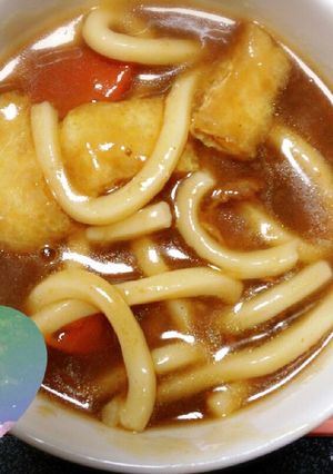 カレーの残りで簡単♡カレーうどん♡-レシピのメイン写真