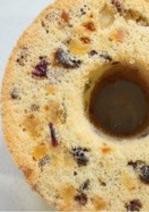 クリスマスにシフォンケーキ-レシピのメイン写真