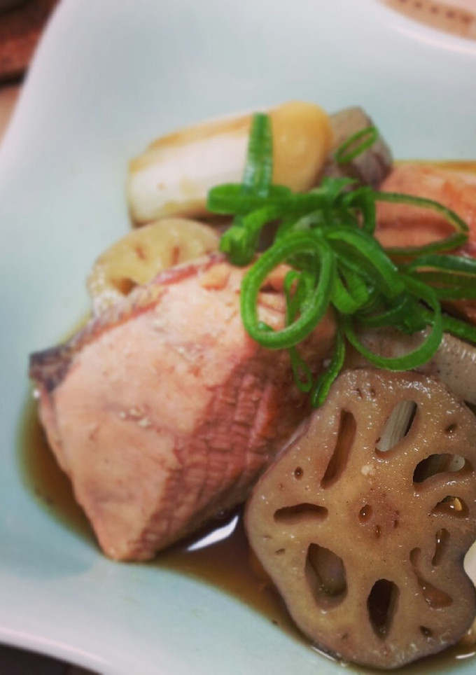 簡単♡鮭と蓮根と白ネギの焼き浸し☆-レシピのメイン写真
