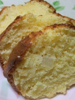 ♪しっとりふわふわ♪ 桃ケーキ-レシピのメイン写真