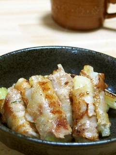 しゃきしゃき!!セロリの肉巻き-レシピのメイン写真
