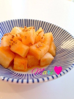 漬けるだけ!簡単おつまみ♡カクテキ風-レシピのメイン写真