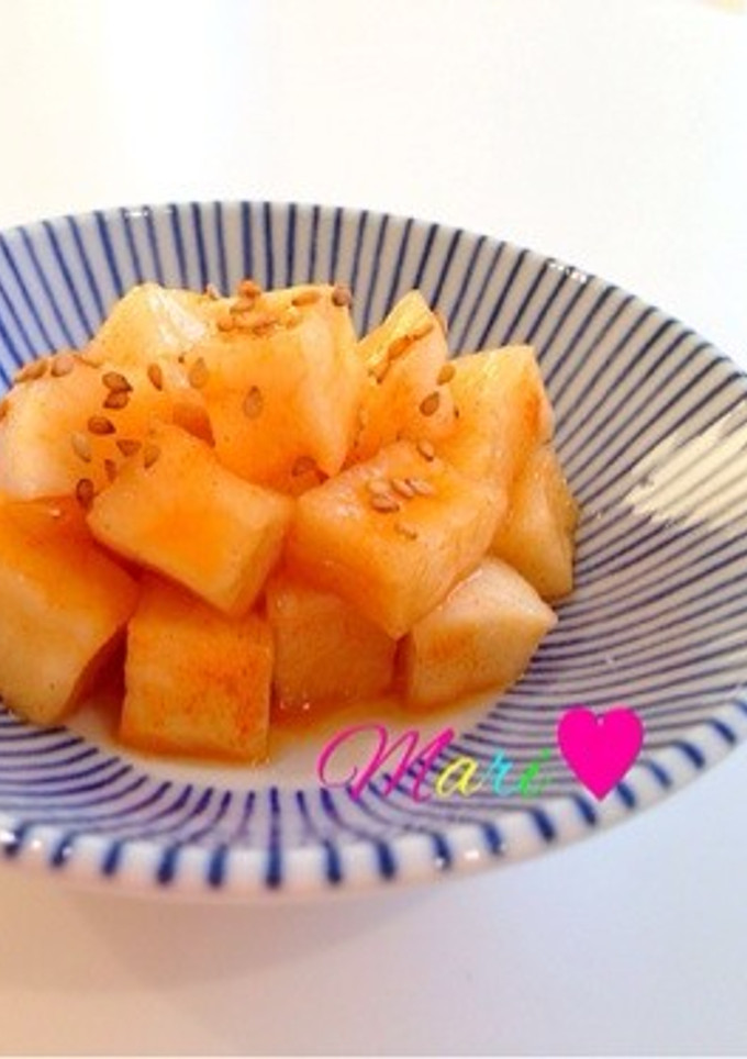 漬けるだけ！簡単おつまみ♡カクテキ風-レシピのメイン写真
