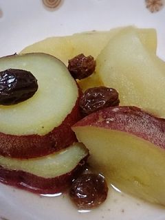 さつまいもとりんごのレモン煮-レシピのメイン写真