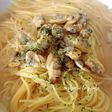 ランチに*あさりのコンソメスープパスタ