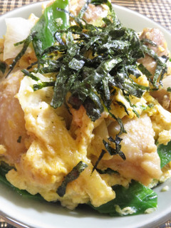 残りモノから改良「焼き親子丼」-レシピのメイン写真