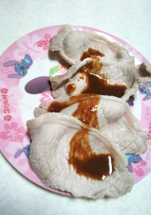 豚肉ピリ辛ソースかけ-レシピのメイン写真