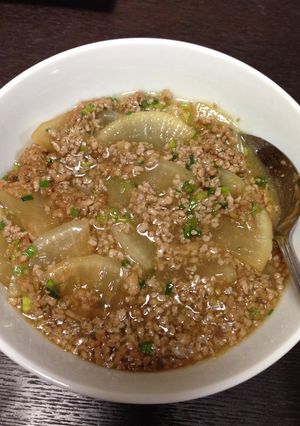 とろ〜り豚そぼろと大根の煮物-レシピのメイン写真