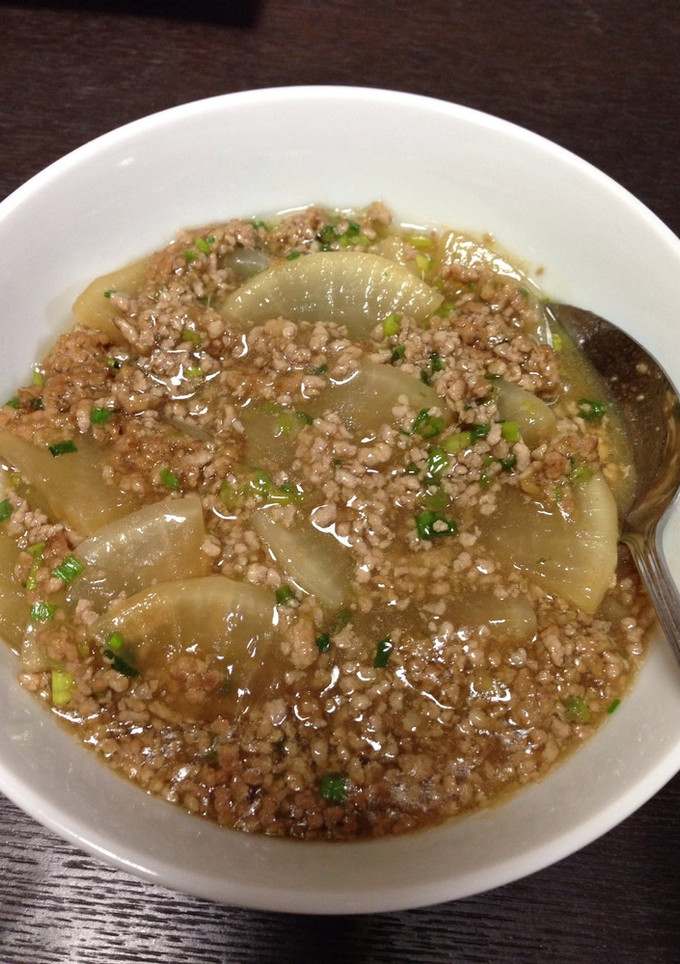 とろ〜り豚そぼろと大根の煮物-レシピのメイン写真
