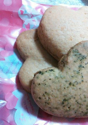 甘さ控えめ♬ハートのサックリクッキー-レシピのメイン写真