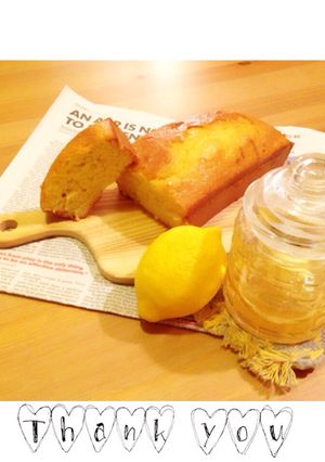 簡単♡はちみつレモンパウンドケーキ-レシピのメイン写真