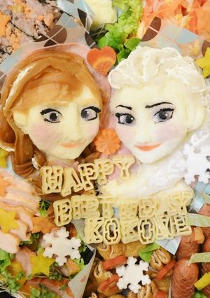 アナとエルサのポテトサラダアナと雪の女王-レシピのメイン写真