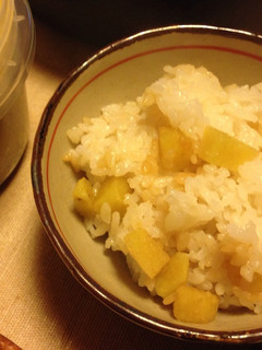 宇宙芋で炊き込みご飯-レシピのメイン写真