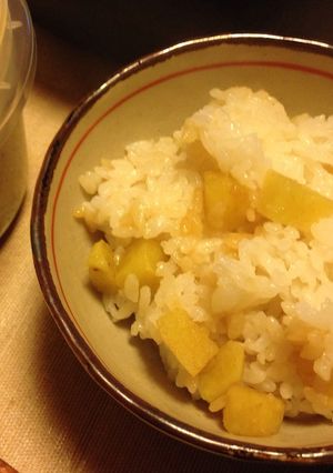 宇宙芋で炊き込みご飯-レシピのメイン写真
