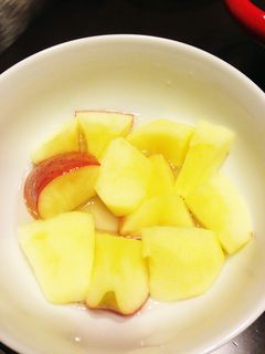 ホットりんご-レシピのメイン写真