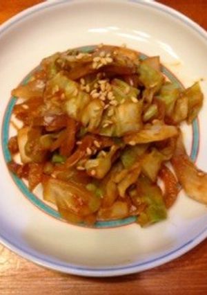 キャベツの味噌和え-レシピのメイン写真
