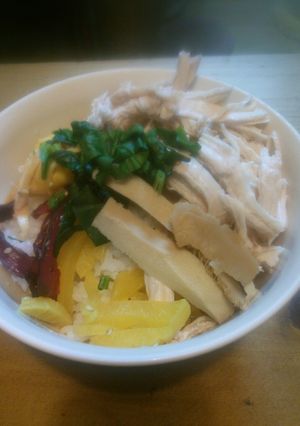 鶏飯-レシピのメイン写真
