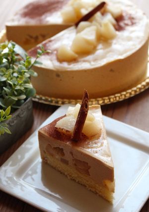 キャラメルムースケーキ♪-レシピのメイン写真