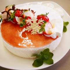 รูปของ ❅ホワイトチョコのムースケーキ❅