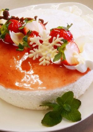 ❅ホワイトチョコのムースケーキ❅-レシピのメイン写真