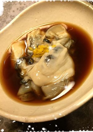 牡蠣の自家製ポン酢和え-レシピのメイン写真
