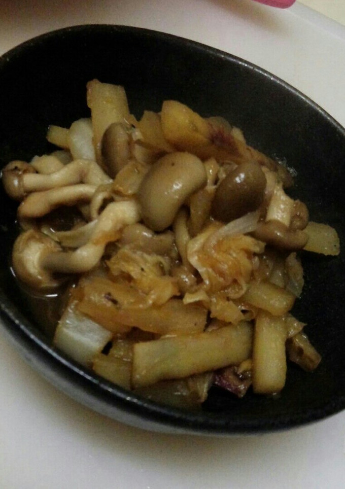 しめじとお野菜の生姜炒め-レシピのメイン写真