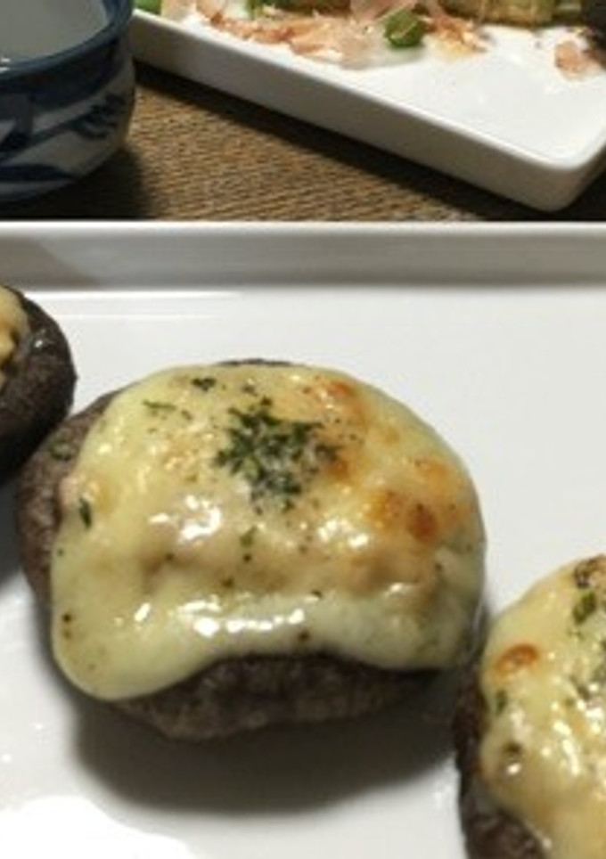 しいたけの味噌マヨチーズ焼き-レシピのメイン写真