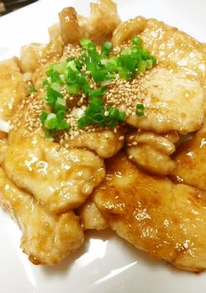 鶏胸肉の生姜照り焼き-レシピのメイン写真
