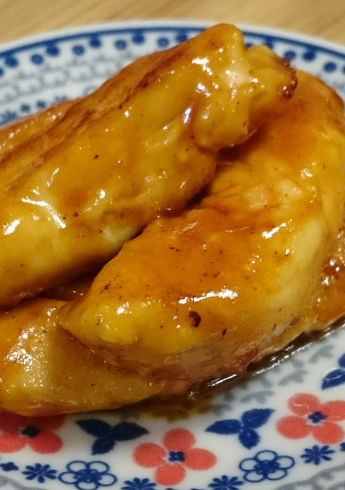 しっとりささみのカレー照り焼き-レシピのメイン写真