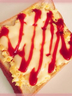 簡単エッグチーズトースト-レシピのメイン写真
