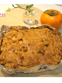 簡単（*＾▽＾*） お元気ＵＰル柿ケーキ-レシピのメイン写真