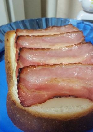 正月の余り餅！ベーコン餅チーズトースト！-レシピのメイン写真