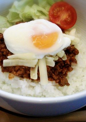 ひとりランチ＊ココナッツオイルで丼もの-レシピのメイン写真