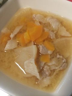 あっさり、食べやすい豚汁-レシピのメイン写真