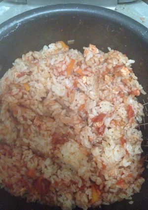 簡単☆炊飯器でチキンライス-レシピのメイン写真