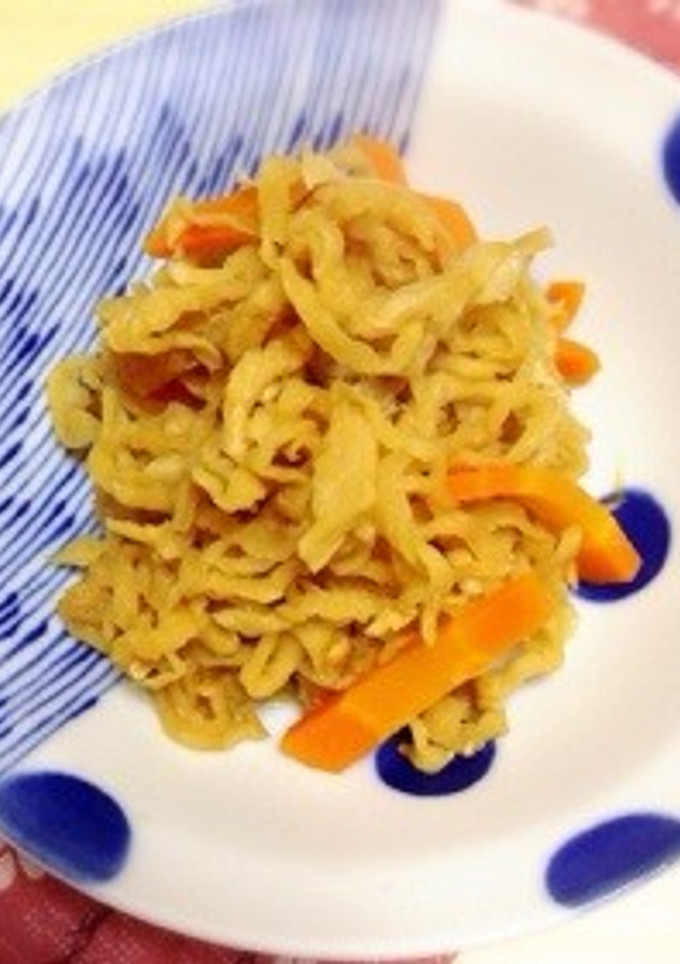 簡単！切り干し大根の煮物-レシピのメイン写真