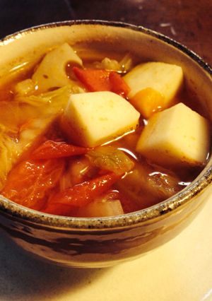 和風トマトの旨味たっぷりスープ-レシピのメイン写真