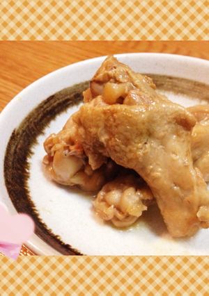フライパンで簡単、鶏のさっぱり煮-レシピのメイン写真