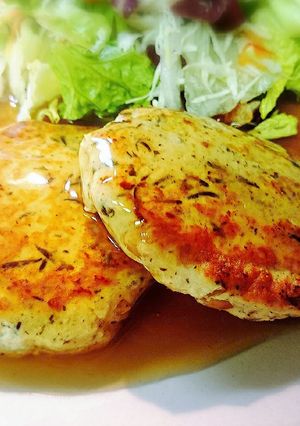 ひじきと豆腐のリメイクハンバーグ-レシピのメイン写真