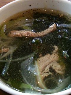 カルビわかめネギスープ-レシピのメイン写真