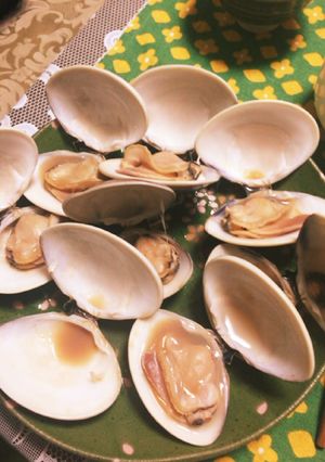 フライパンで★焼きはまぐり-レシピのメイン写真
