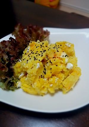 サツマイモとポテトのサラダ-レシピのメイン写真