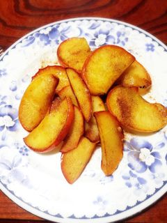 ♪簡単ヘルシー♪ 焼きリンゴ-レシピのメイン写真
