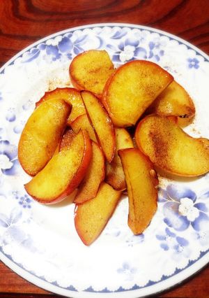 ♪簡単ヘルシー♪ 焼きリンゴ-レシピのメイン写真