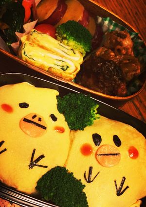 ひよこオムライス-レシピのメイン写真