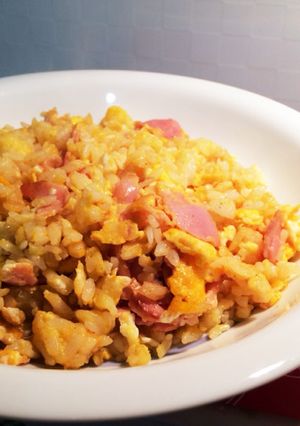 簡単パラパラ！卵とベーコンの炒飯-レシピのメイン写真