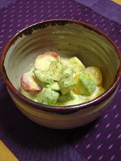 アボカドとトマトのマヨネーズ和え-レシピのメイン写真