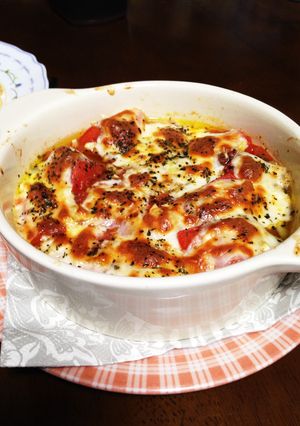 トマトのモッツァレラチーズ焼き-レシピのメイン写真