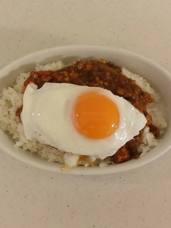 フライパンで作るキーマカレー-レシピのメイン写真